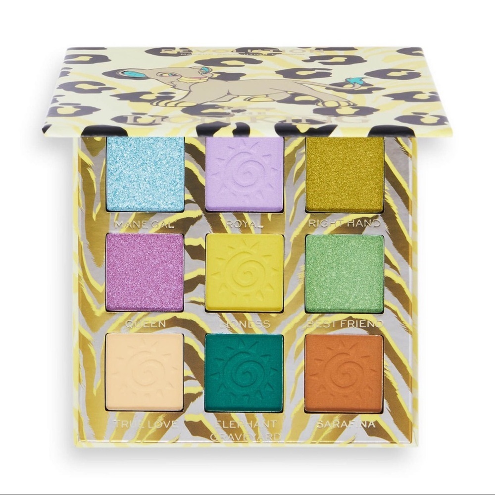 Makeup Revolution x Disney Lion King Yellow Simba Palette – NWOB